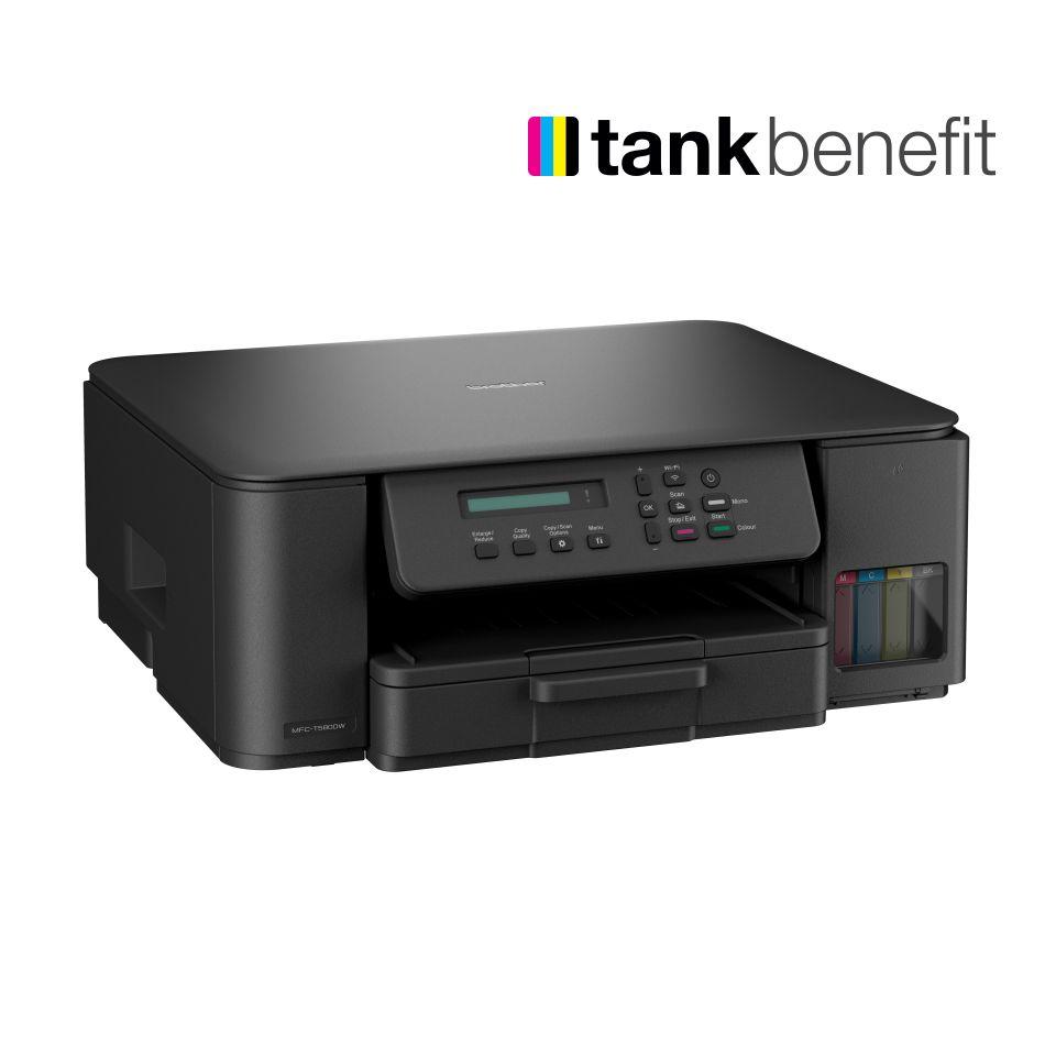 Impressora Multifunções BROTHER DCP-T580DW (A4 - Impressão a cores - 150 folhas - Preto), miniatura 6