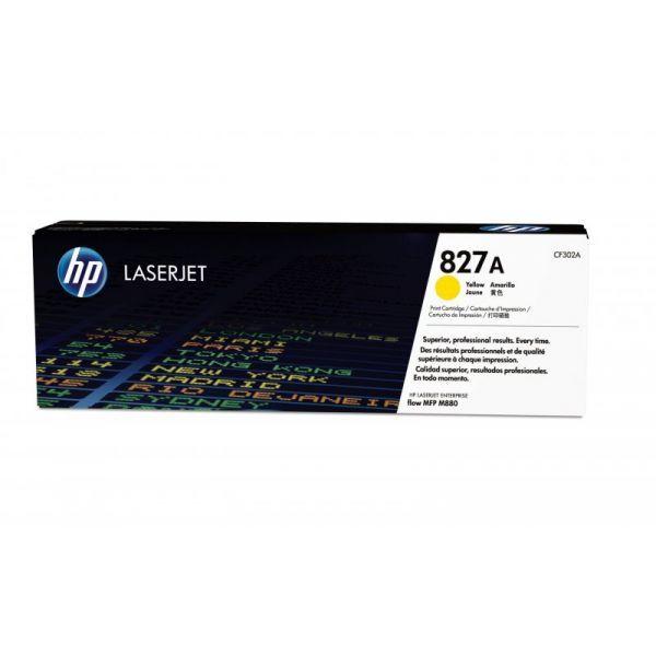 Toner HP 827A (32 000 páginas - HP LaserJet Enterprise M880 - Amarelo)