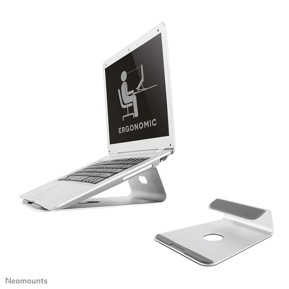 Suporte para Computador Portátil NEOMOUNTS NSLS025 (43,2 cm - Prateado)