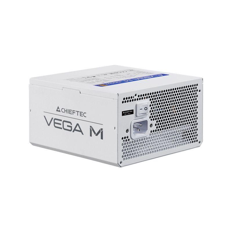 Fonte de Alimentação CHIEFTEC VEGA M PPG-1000-CW (ATX - 1000 W - 80 PLUS Gold - Branco), miniatura 3