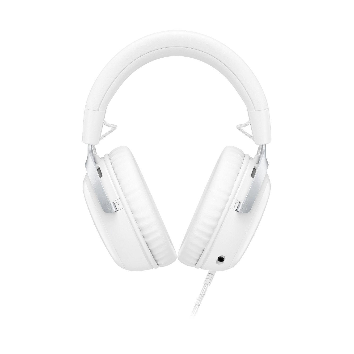 Headset Gaming HYPERX Cloud III (Binaural - Com fios - Circum-aural - Branco)
