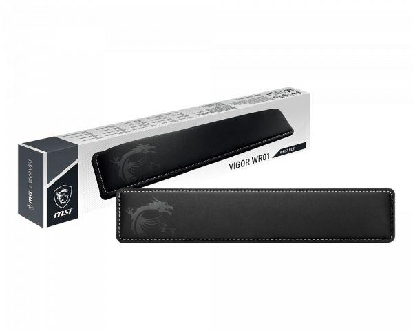 Apoio de Pulso para Teclado MSI Vigor WR01 (Preto)