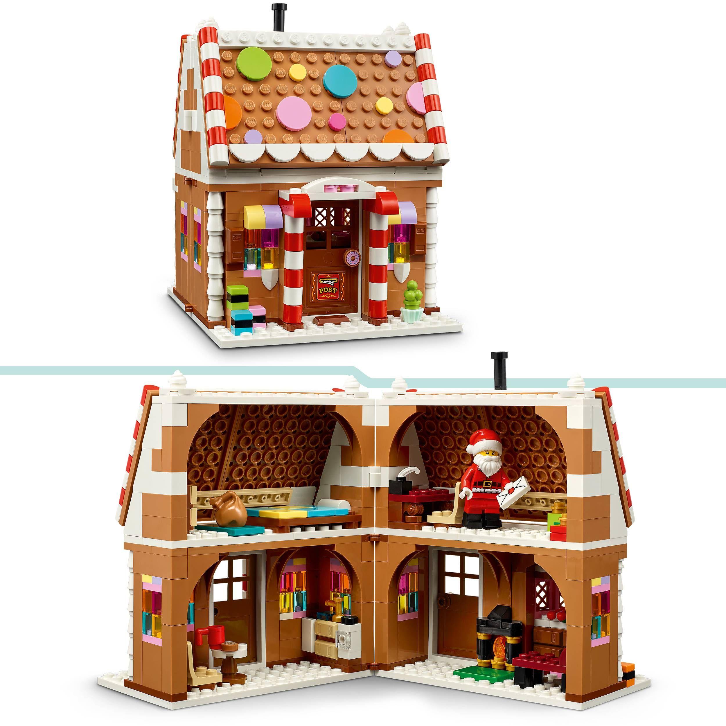 LEGO 40809 Seasonal Casa de Gengibre Festiva (10+ anos - 498 peças) — miniatura 7