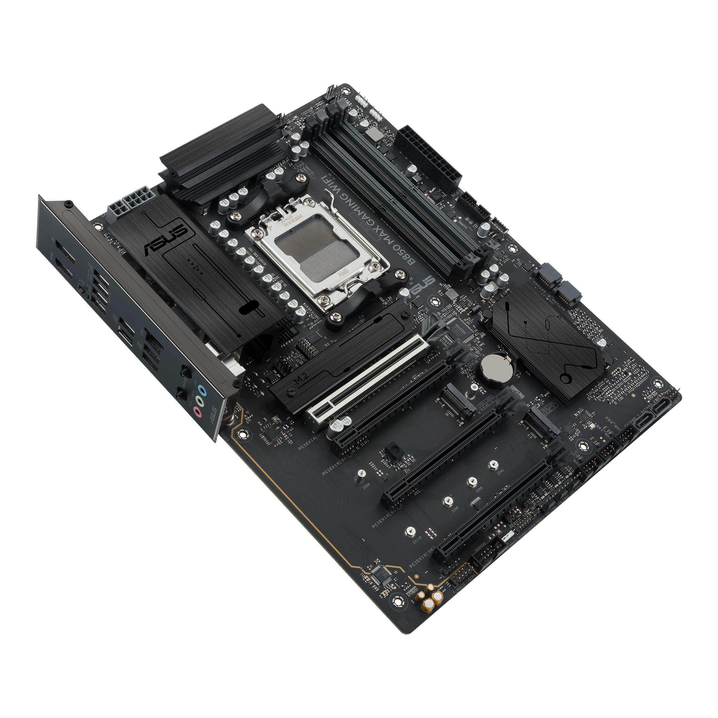 Motherboard ASUS B850 MAX GAMING WIFI (AM5 - ATX - Duplo canal - Preto), miniatura 6