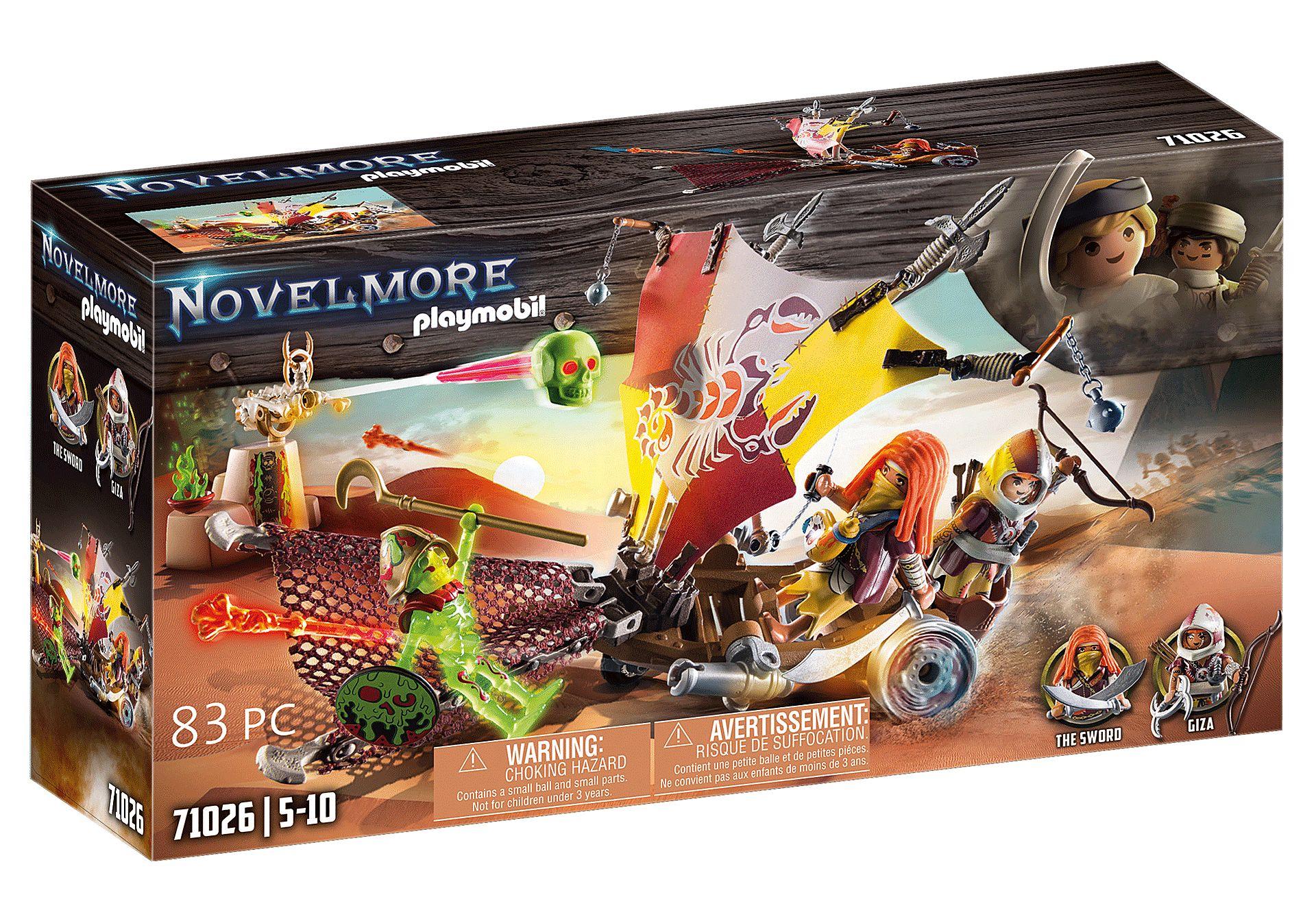 Conjunto de Construção PLAYMOBIL 71026 Novelmore Sal'ahari Sands Duna (Novelmore - 5 anos - Multicor)