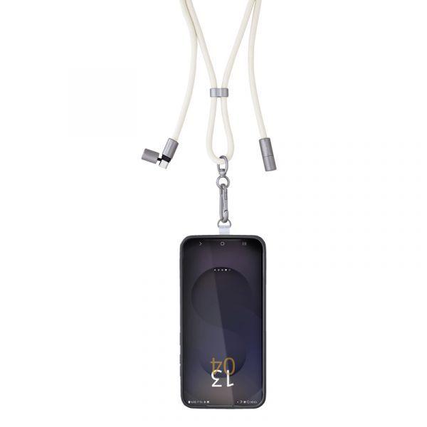 Cabo USB-C para USB-C INTENSO Lanyard (1,65 m - USB-C - Bege) — miniatura 3