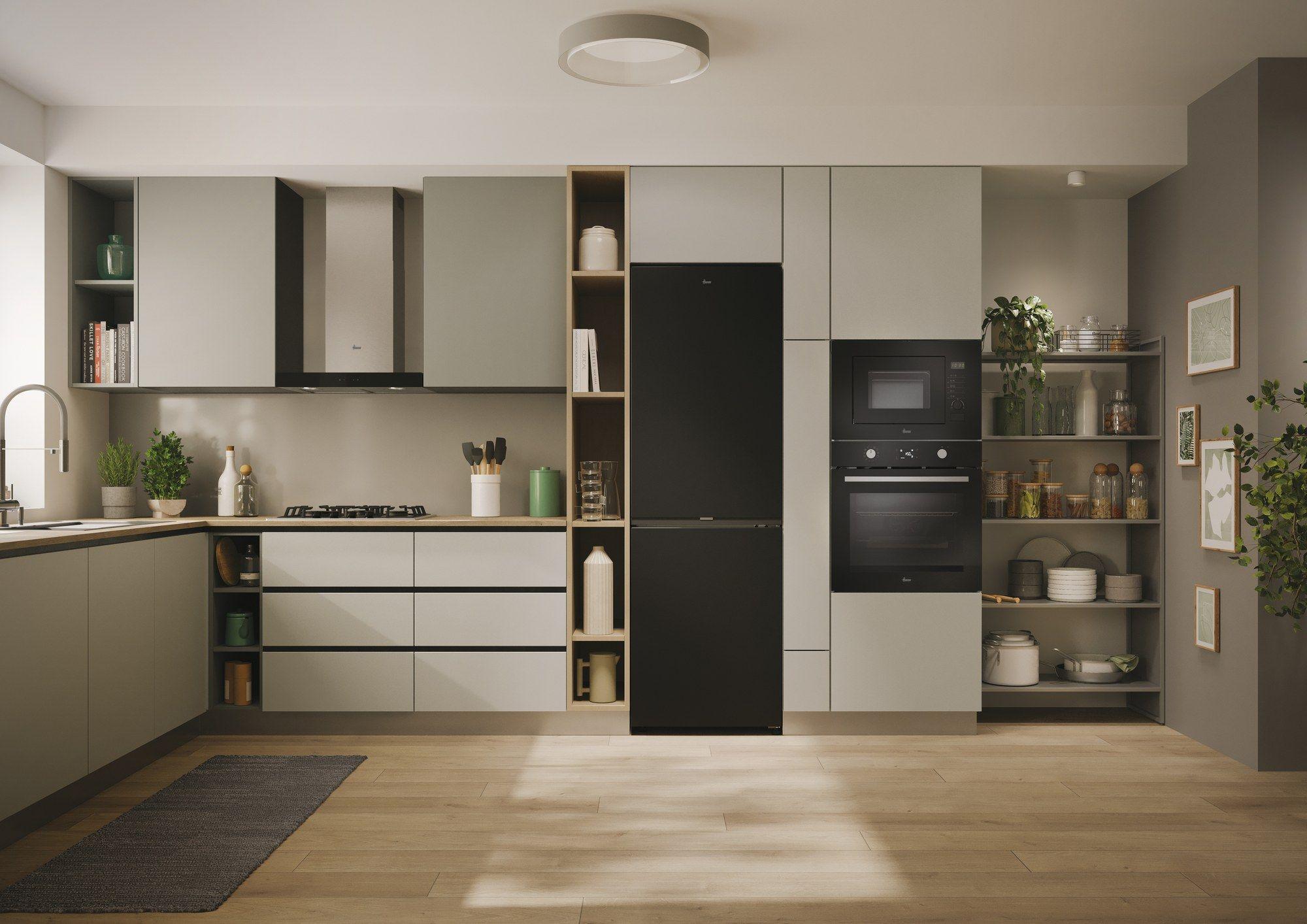 Frigorífico Combinado Independente HOOVER HONCQ2T618EB (355 L - Altura 185 cm - 185 cm - Preto) — miniatura 10