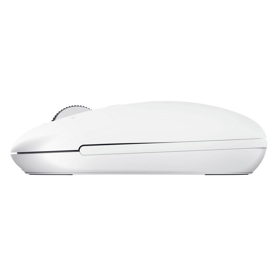 Rato TRUST Seron (Ambidestro - 3200 DPI - Ótico - Branco) — miniatura 5