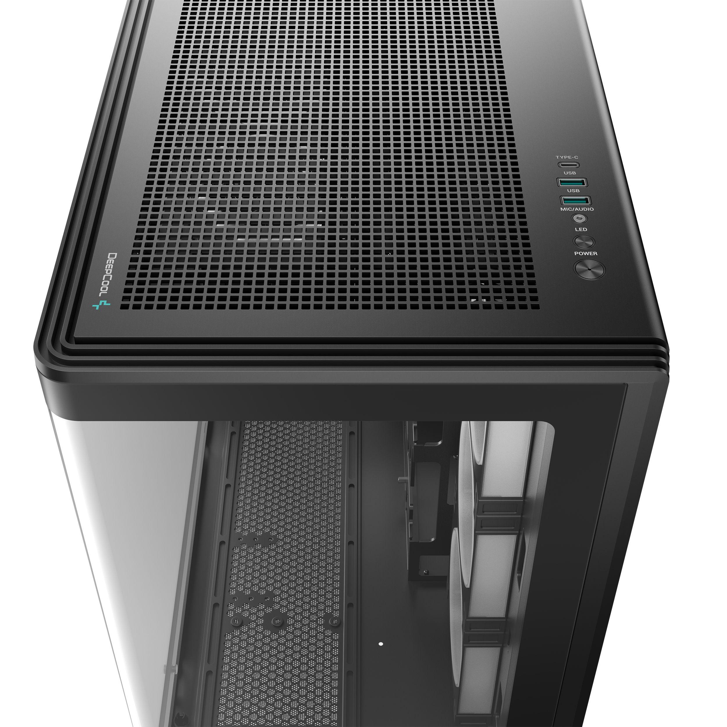 Caixa PC Gaming DEEPCOOL CG590U 5F (ITX, micro ATX, ATX - Tower - 16 cm - Preto) — miniatura 5