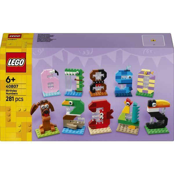 LEGO 40807 Seasonal Números de Aniversário (6+ anos - 281 peças), miniatura 3