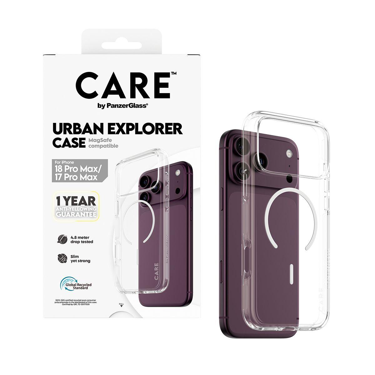 Capa PANZERGLASS CARE Urban Explorer MagSafe (Transparente), miniatura 5