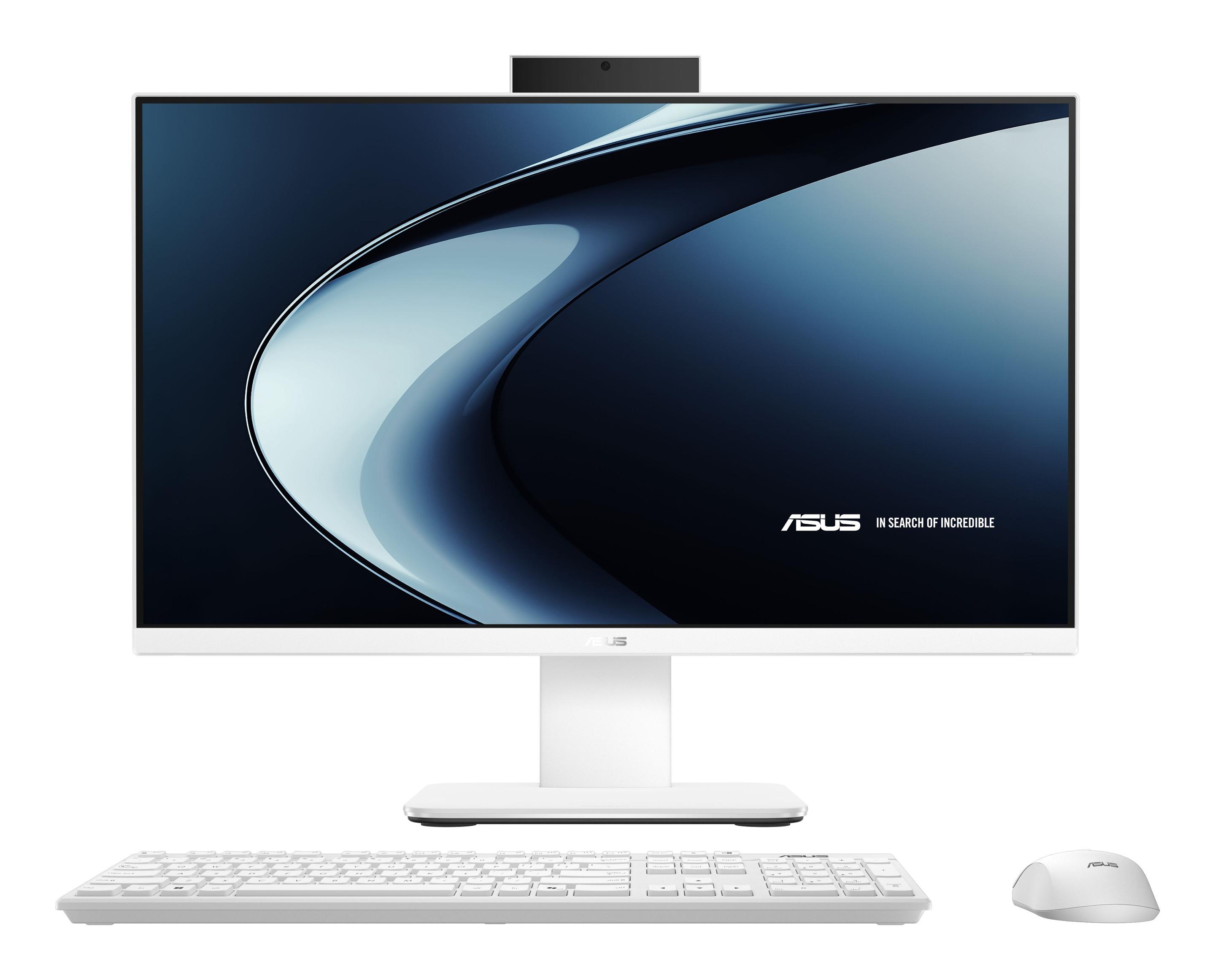 Computador All-in-One ASUS V400 V440VAK-WPC2230 (Core 3 100U - 8GB RAM - SSD 512GB - 23,8" Full HD - Branco)