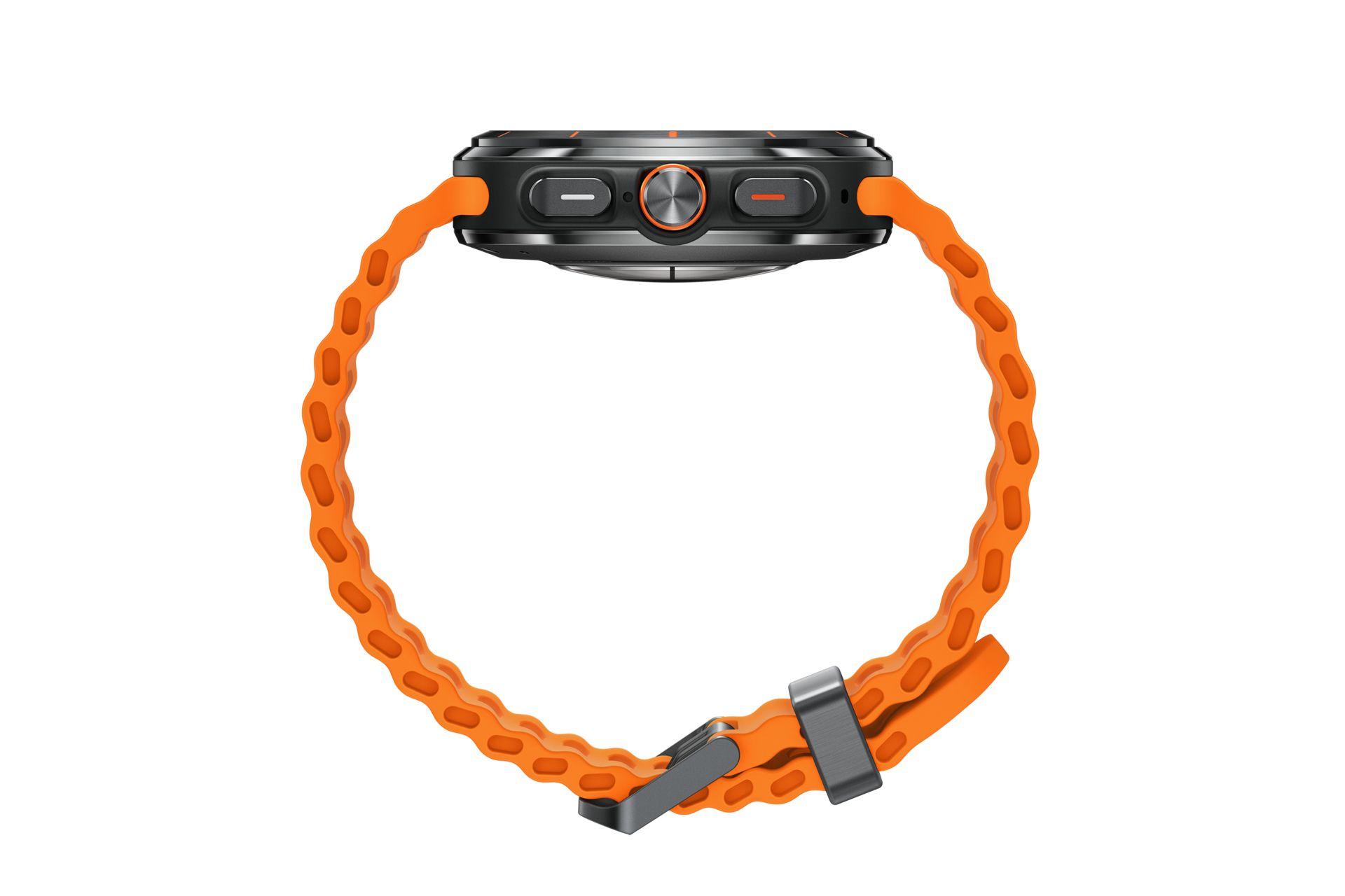 Smartwatch SAMSUNG Galaxy Watch Ultra LTE (Redondo - Wear OS - Super AMOLED - Cinzento Titânio e Laranja), miniatura 5