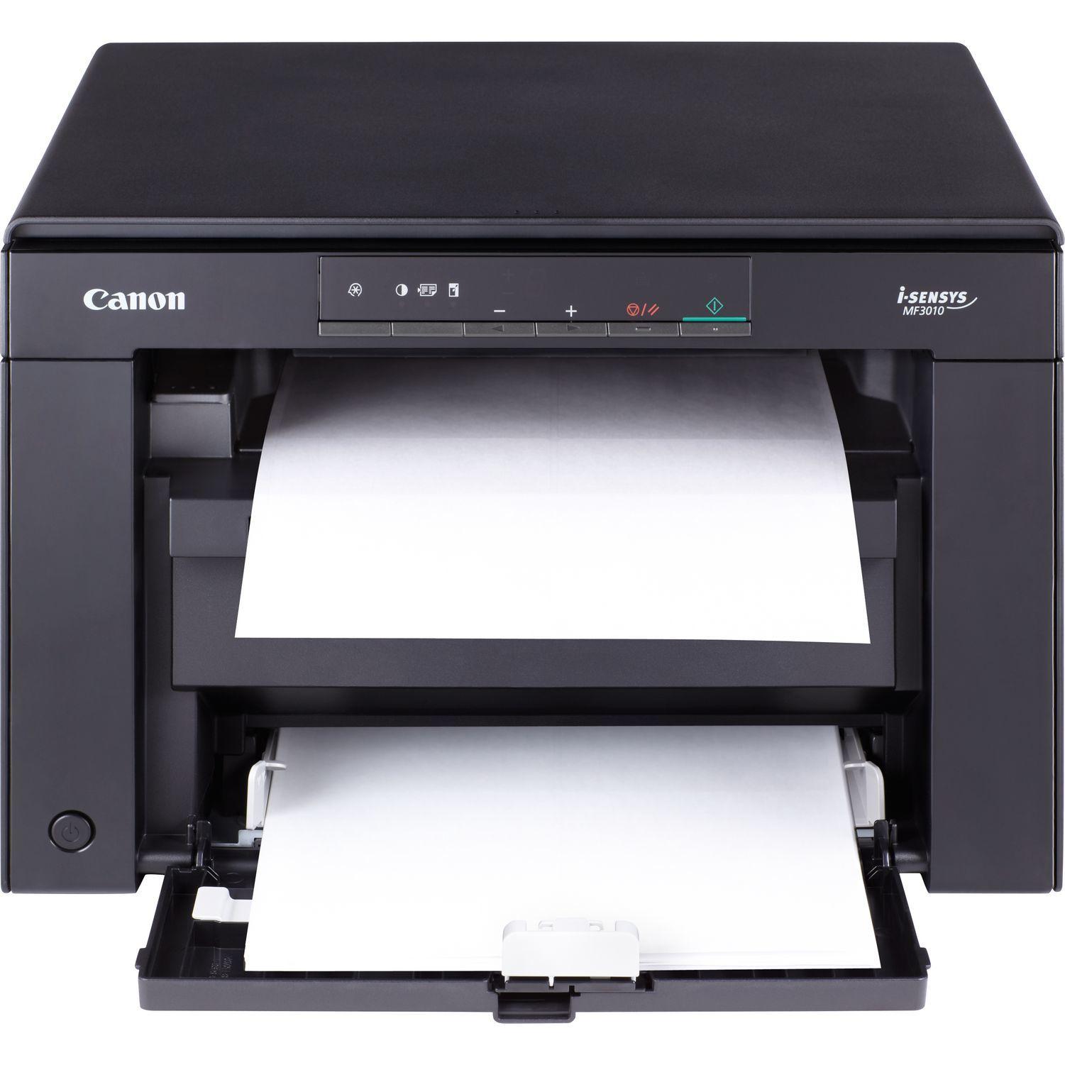 Impressora Multifunções Laser Monocromática CANON i-SENSYS MF3010 (A4 - Impressão a preto e branco - 150 folhas - Preto) — miniatura 3