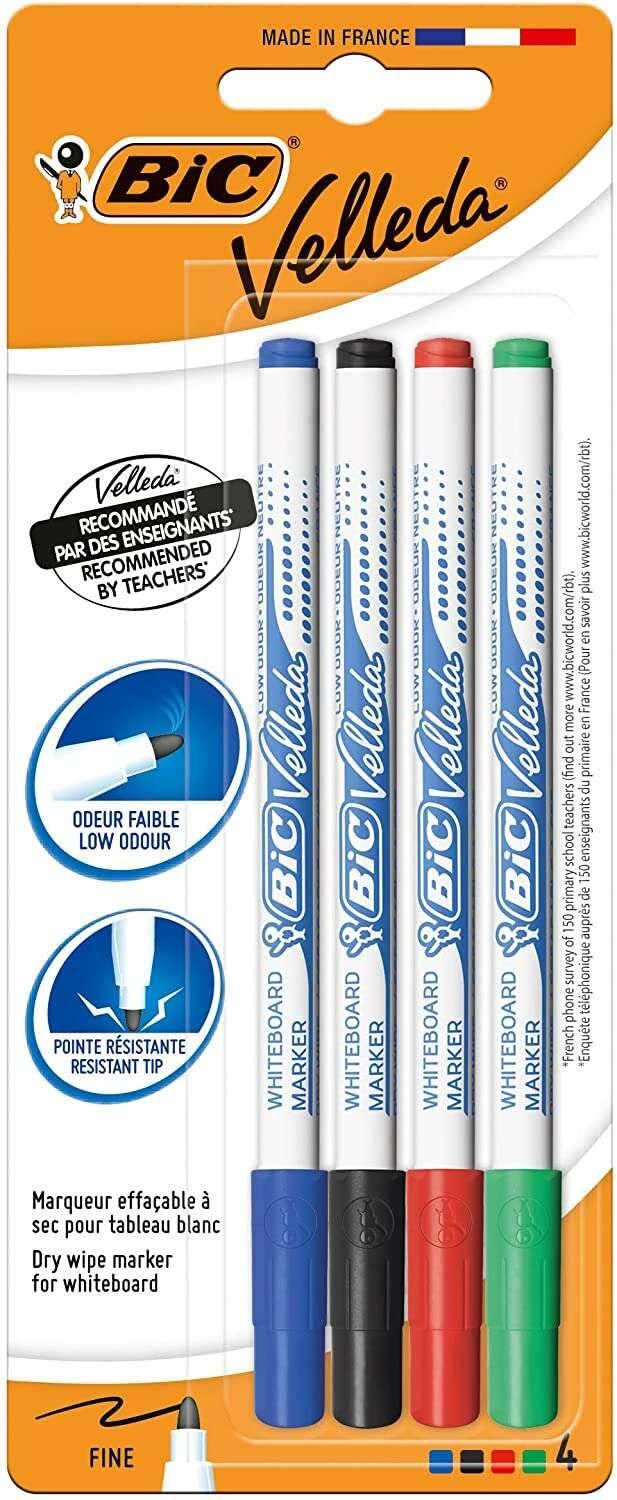 Marcadores para Quadro Branco BIC Velleda 1721 (Cores sortidas)