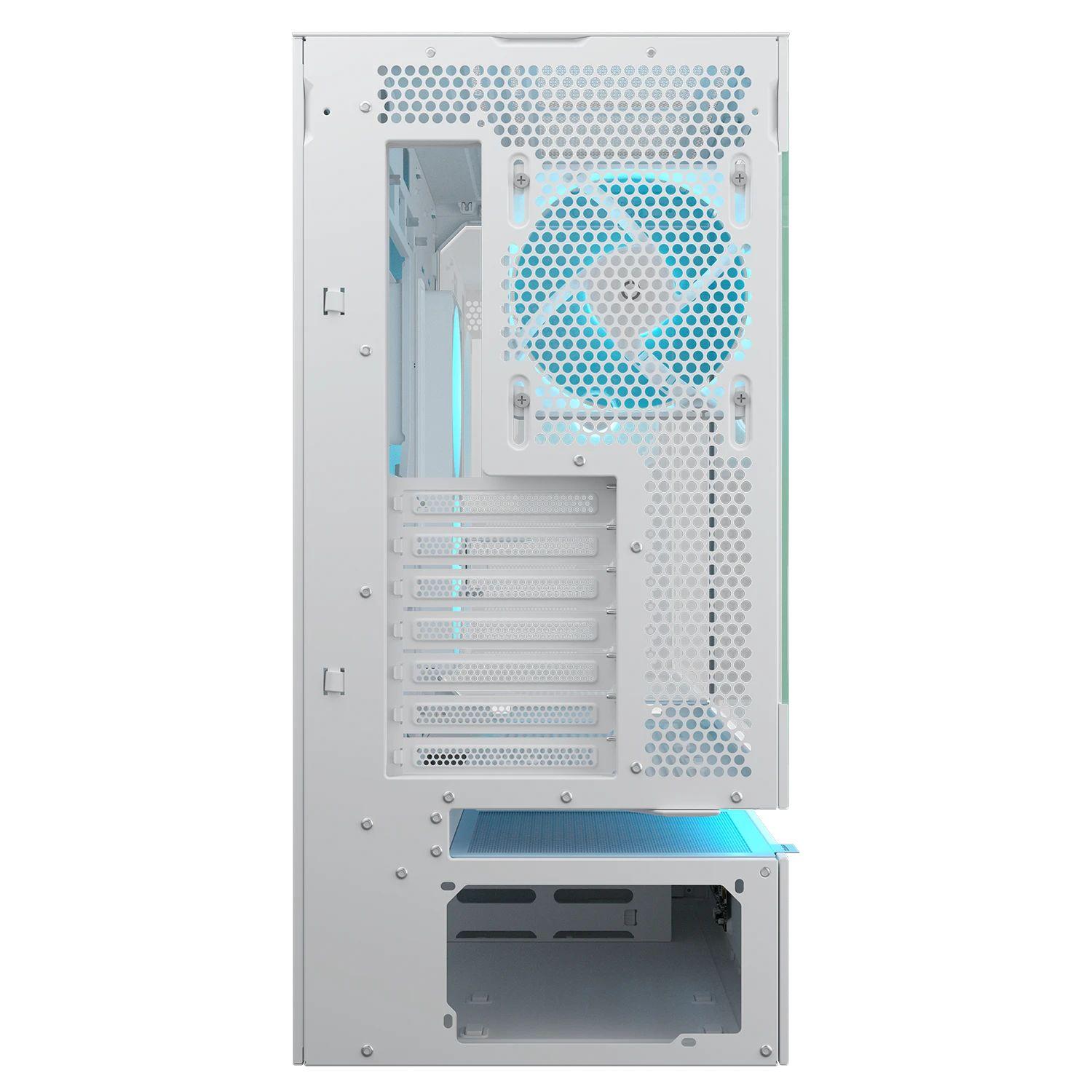 Caixa PC COUGAR CGR-2DA4W-V (ATX, CEB, Micro ATX, Mini-ITX - Midi Tower - Vidro, Aço - Branco) — miniatura 5