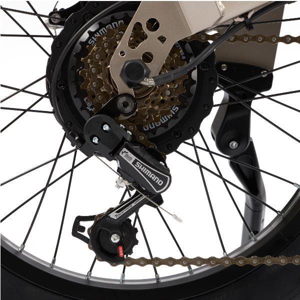 Bicicleta Elétrica Dobrável NILOX X10 (20" - 250 W - Cinzento) — miniatura 11