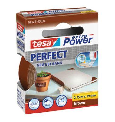 Fita de Reparação em Tecido TESA 56341 Extra Power (Tecido - Castanho)