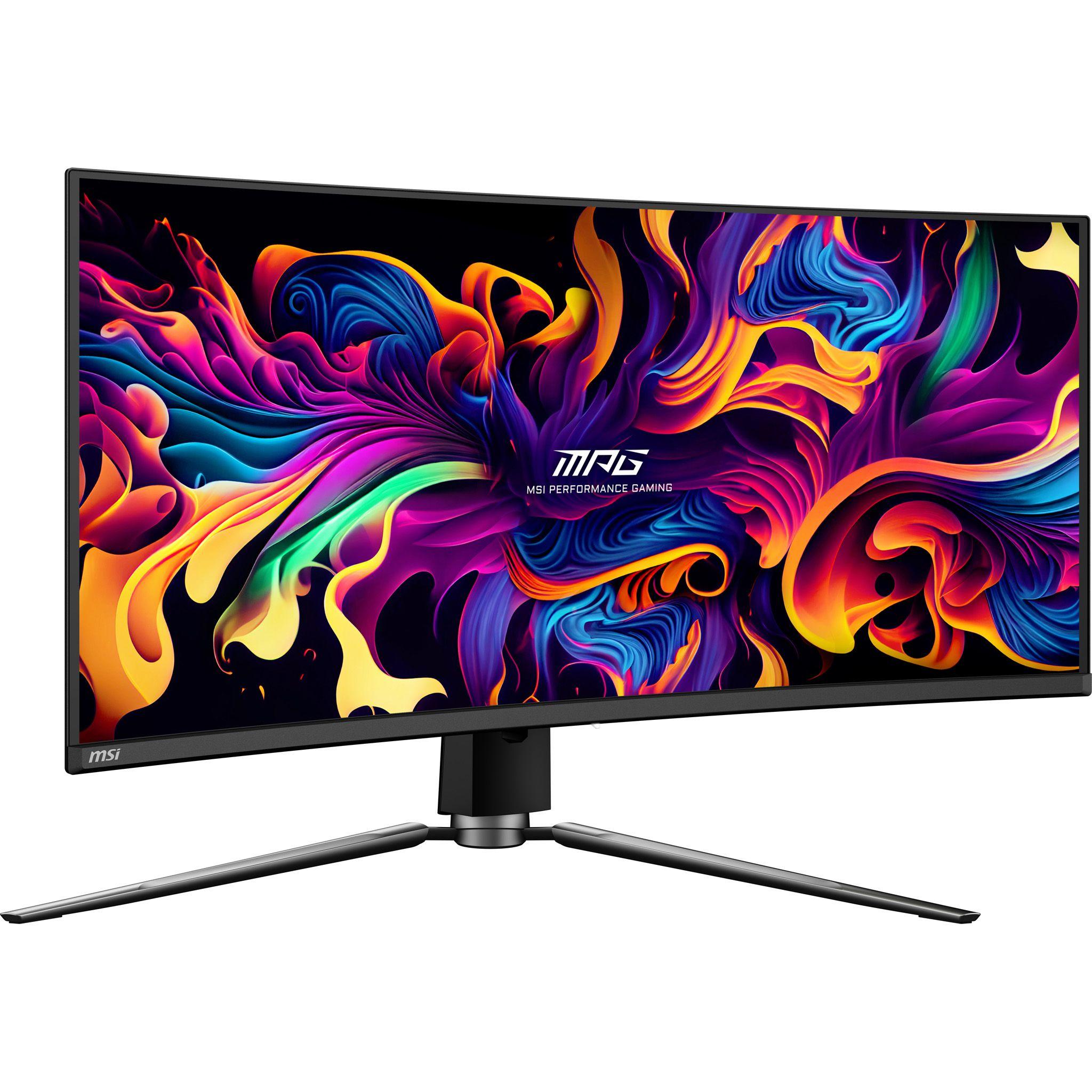 Monitor MSI MPG 341CQPX QD-OLED (34" - OLED - 240 Hz - Preto) — miniatura 3
