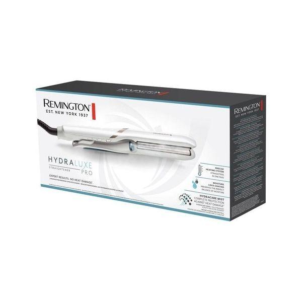 Alisador de Cabelo REMINGTON Hydraluxe Pro S9001 (Cerâmica - Branco)