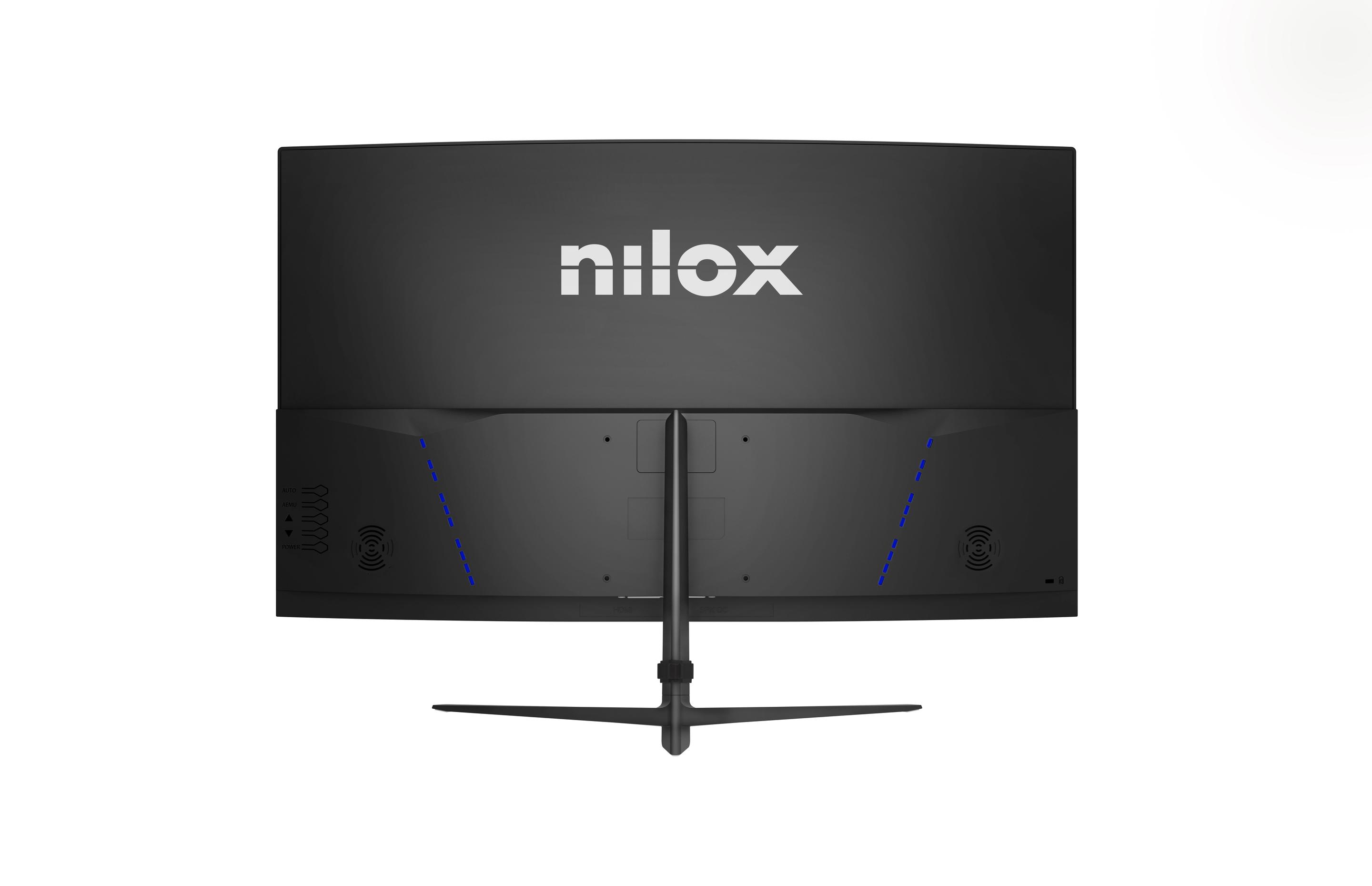 Monitor NILOX NXM24CRV01 (24" Full HD 165 Hz - Preto), miniatura 2
