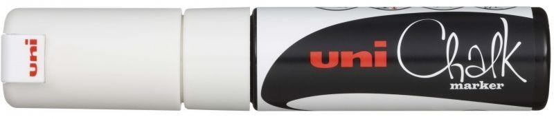 Marcador de Giz Líquido UNIBALL PWE-8K (Branco)