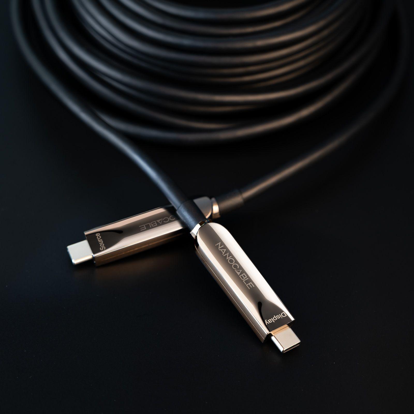Cabo USB-C NANOCABLE 10.01.4605 (5 m - USB-C - Preto) — miniatura 7