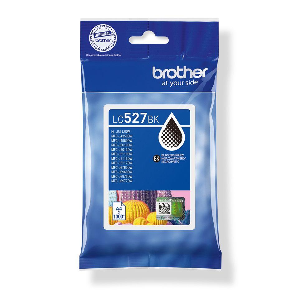 Tinteiro BROTHER LC527BK (1300 páginas - Preto)