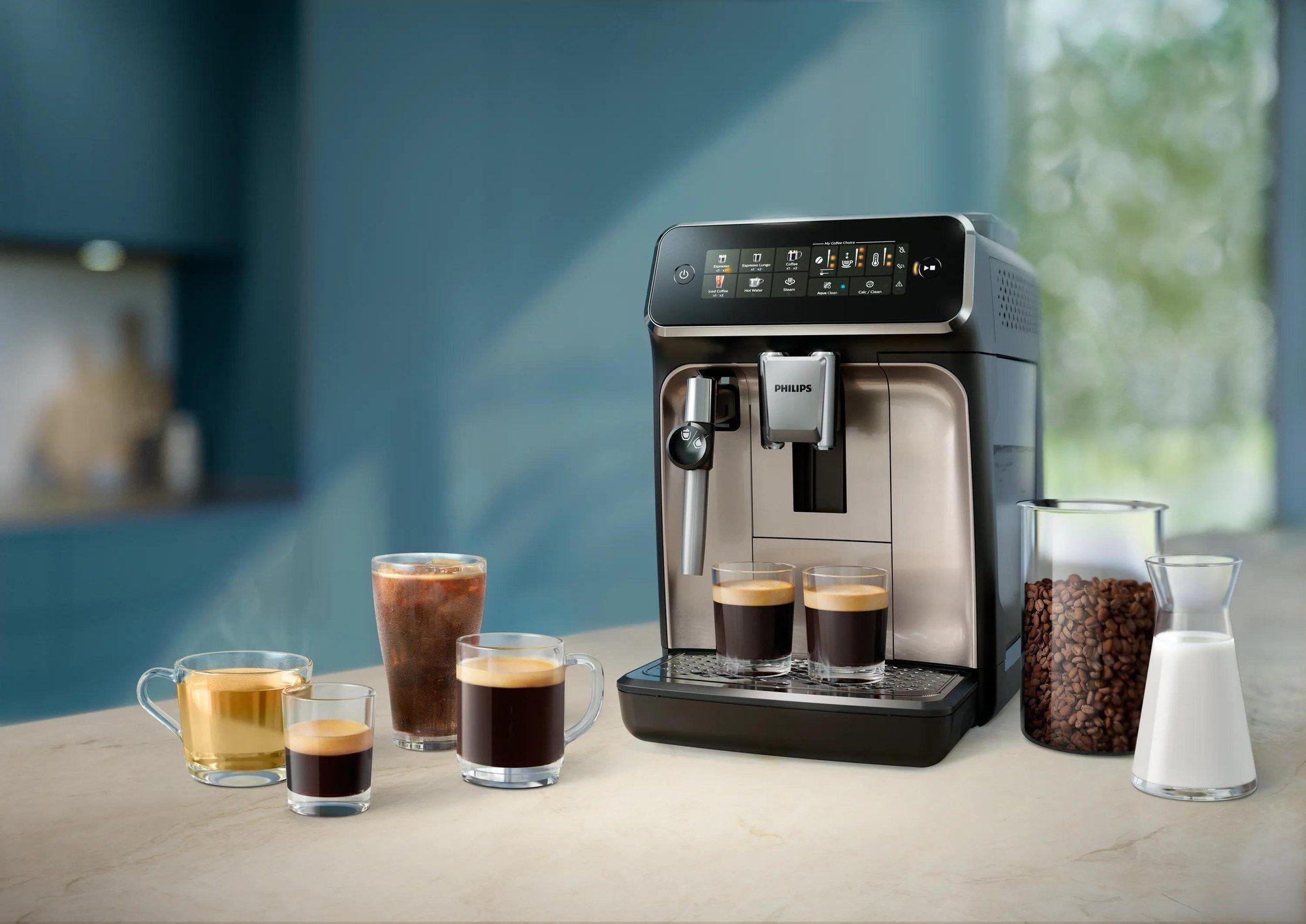 Máquina de Café Expresso Automática PHILIPS Series 3300 EP3321/40 (Grãos de café - 1500 W - 15 bar - Preto) — miniatura 4