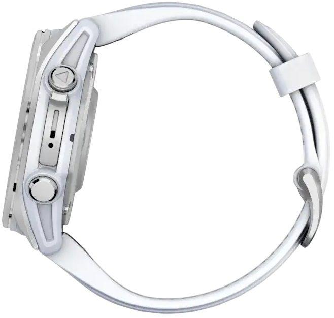 Smartwatch GARMIN fenix 8 43mm White S (Redondo - Android, iOS - AMOLED - Prateado/Branco) — miniatura 4