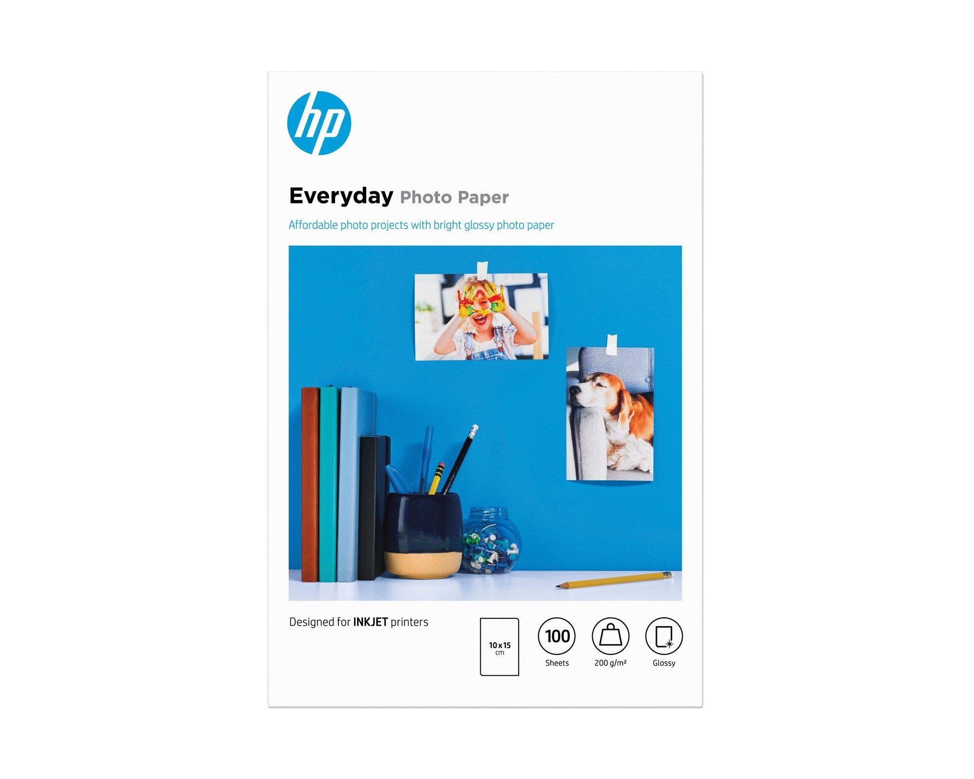 Papel Fotográfico HP CR757A (Branco)