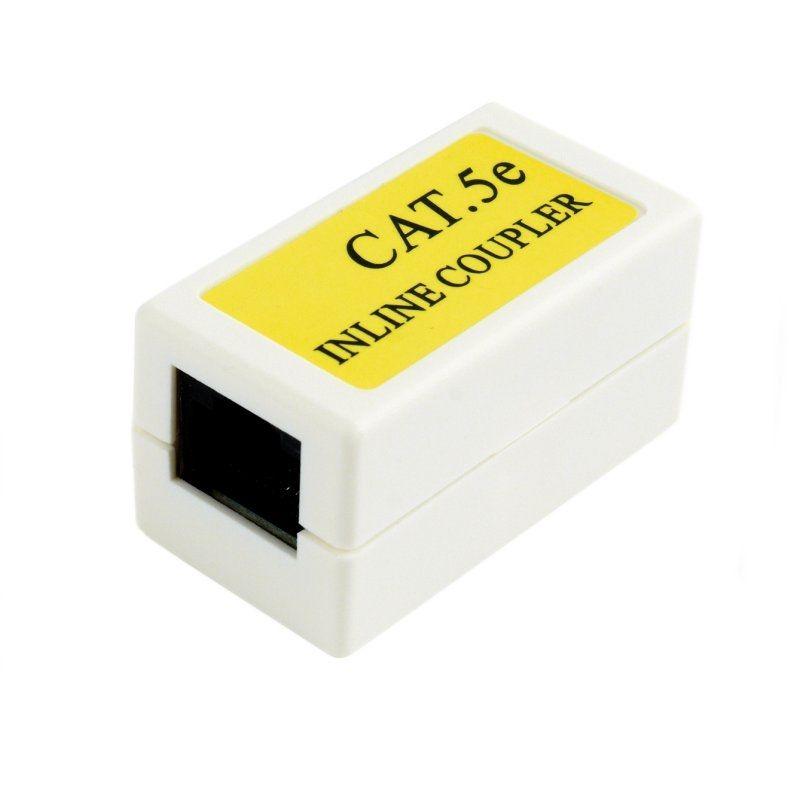 Acoplador RJ45 GEMBIRD NCA-LC5E-001 (RJ-45 - Branco)