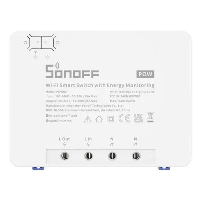 Interruptor Inteligente SONOFF POWR3 (Branco)