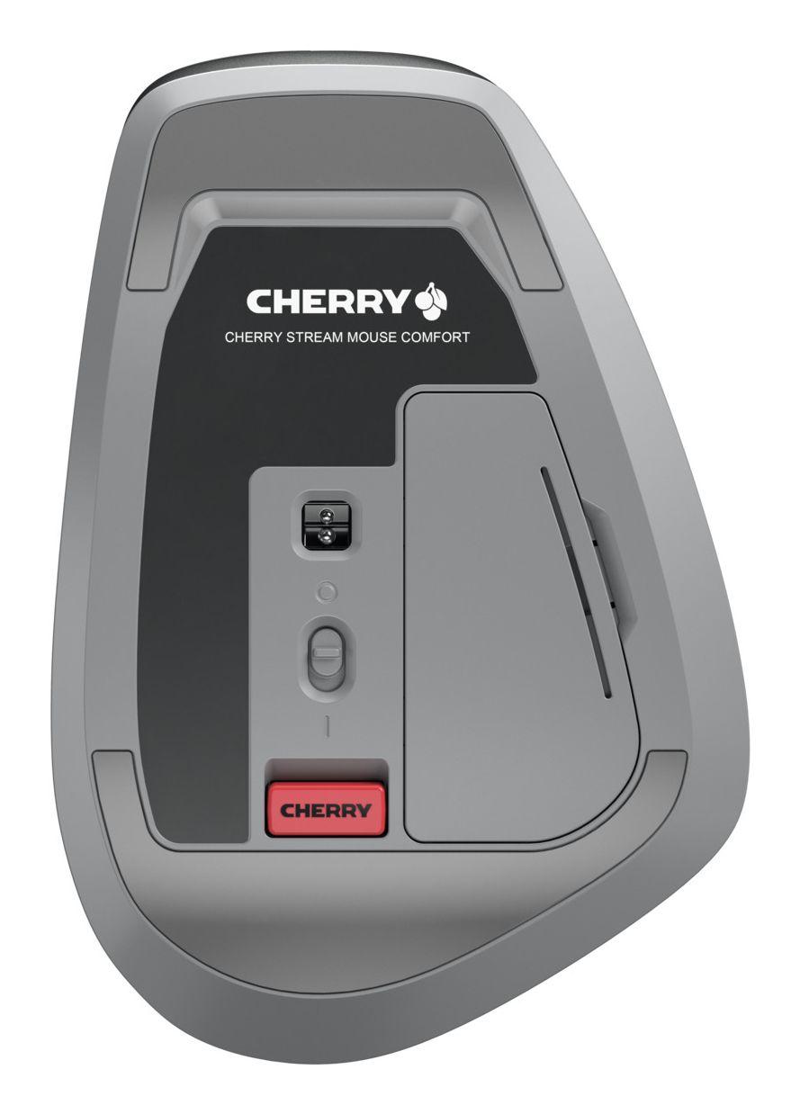 Rato CHERRY Stream Mouse Comfort (Mão direita - 4000 DPI - Ótico - Preto/Cinzento) — miniatura 2