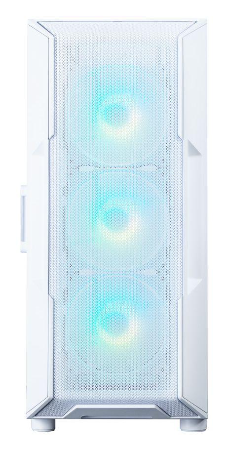 Caixa PC ZALMAN i3 NEO ARGB V2 (ATX, Mini-ITX - Midi Tower - Plástico, aço, vidro temperado - Branco) — miniatura 4