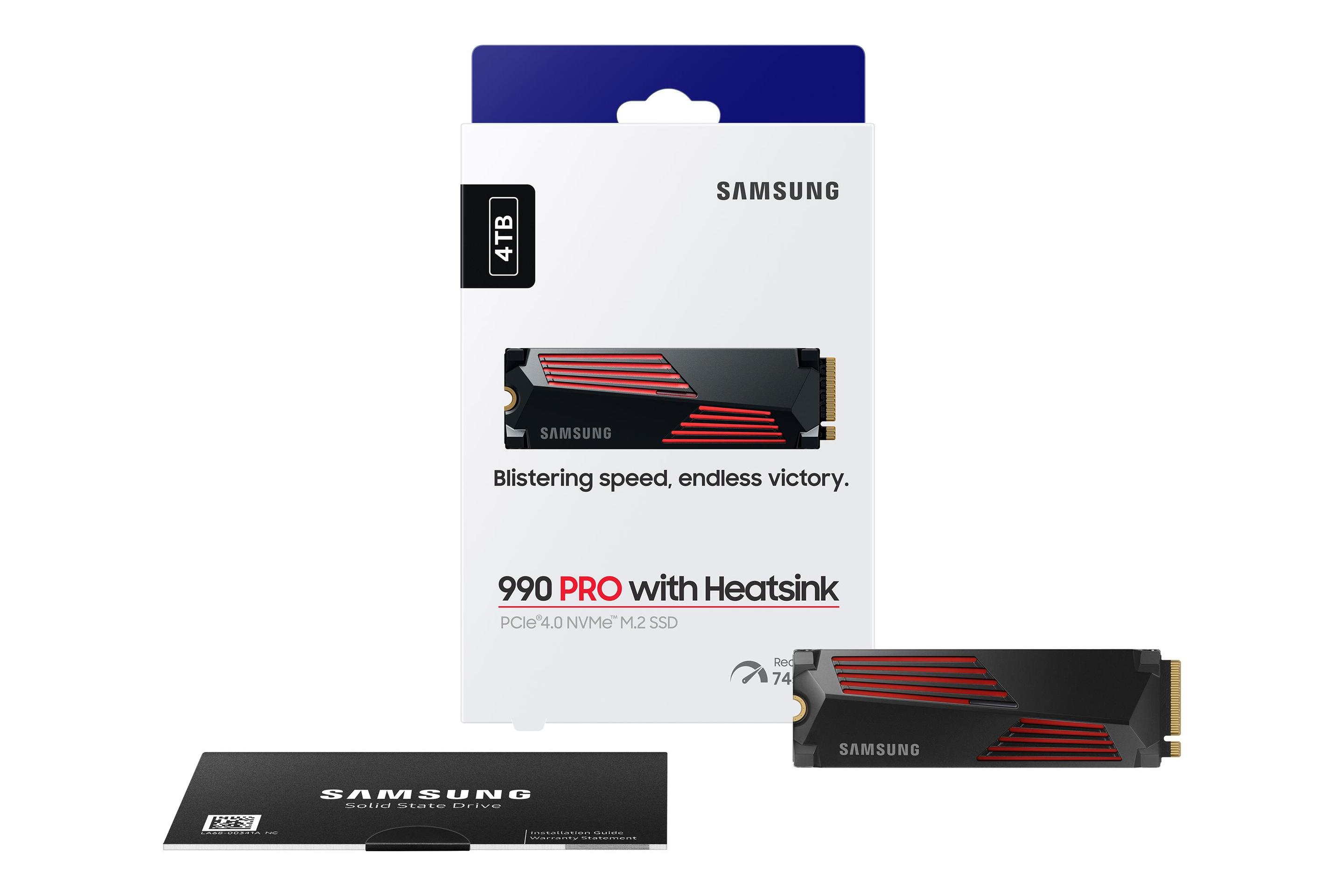 SSD SAMSUNG 990 PRO MZ-V9P4T0GW (4 TB - M.2 2280 - PCI Express 4.0 NVMe) — miniatura 10