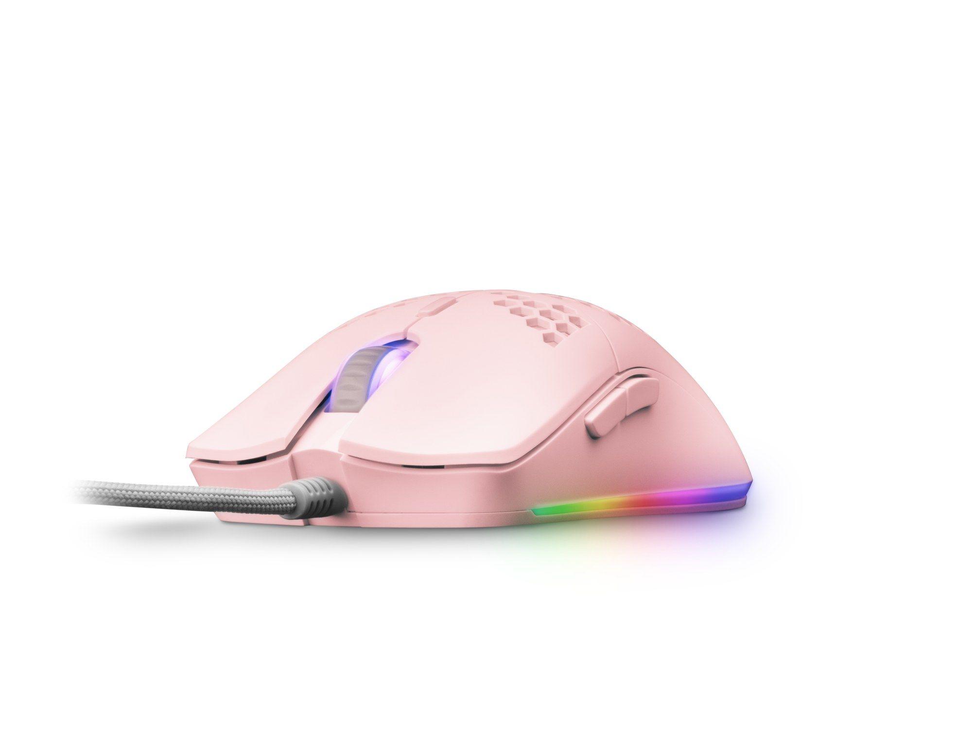 Rato MARS GAMING MMAXP (Mão direita - 12400 DPI - Ótico - Rosa), miniatura 2