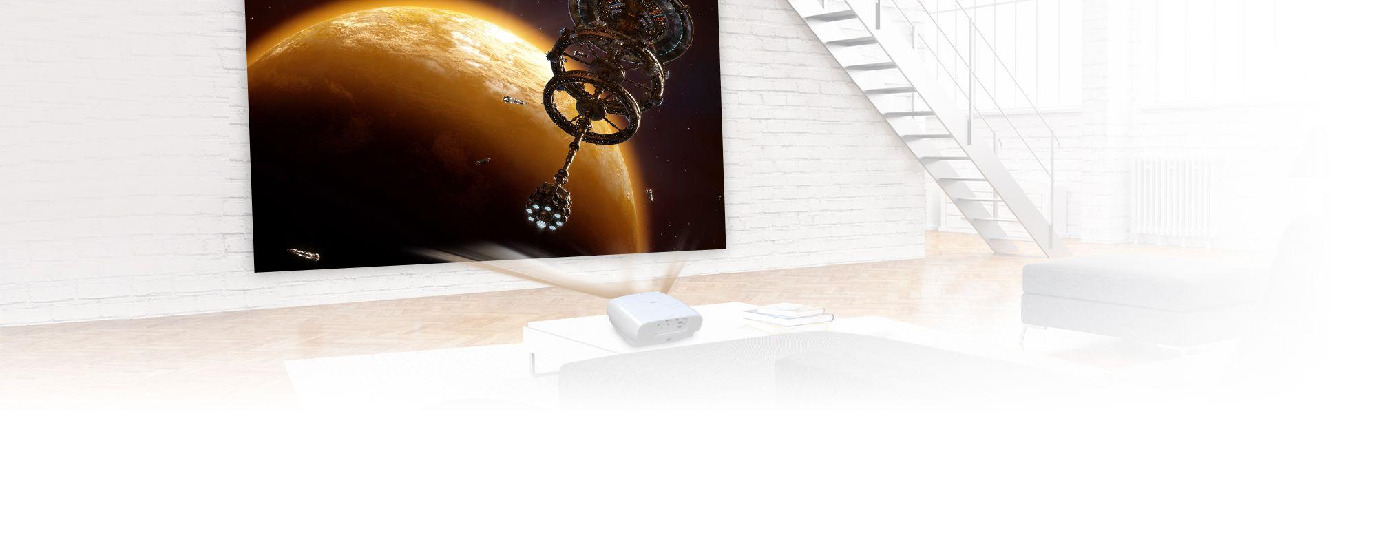 Projetor EPSON EH-TW7100 (UHD 4K - 3000 ANSI lumens - Lâmpada - Branco), miniatura 2