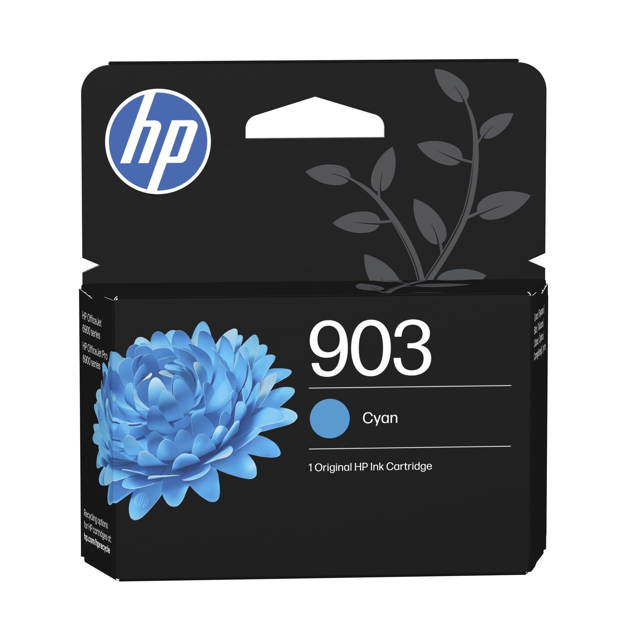 Tinteiro HP 903 T6L87AE#LS1 (315 páginas - Ciano)