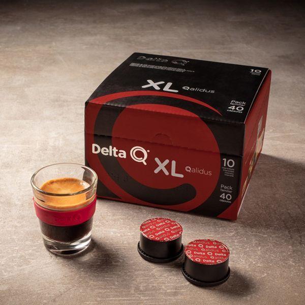 Cápsulas de Café DELTA Qalidus XL (Intensidade 10 - 40 Cápsulas) — miniatura 3
