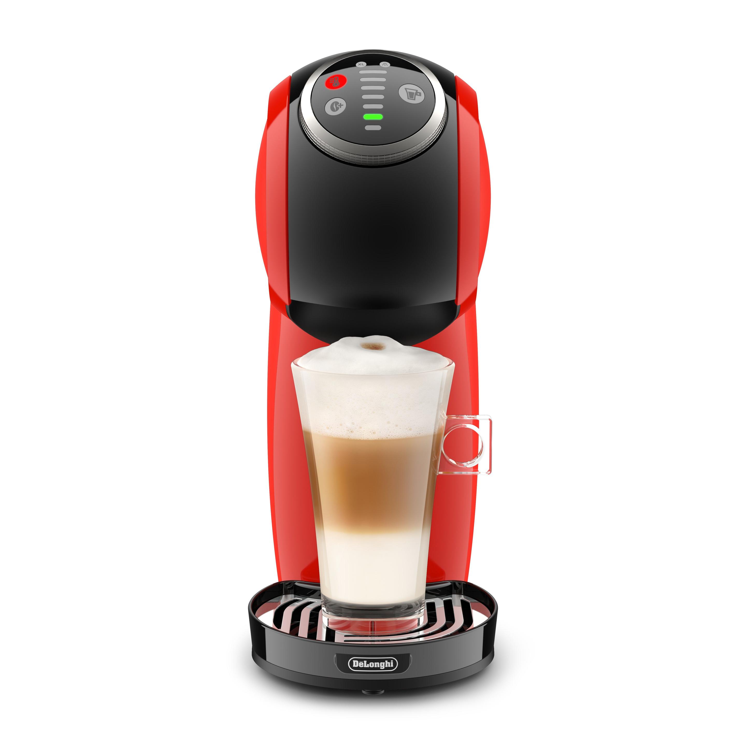 Máquina de Café de Cápsulas DELONGHI Genio Plus EDG315.R (Cápsula de café - 1460 W - 15 bar - Preto e Vermelho), miniatura 2
