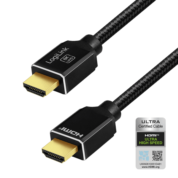 Cabo HDMI LOGILINK CH0110 (1 m - Preto), miniatura 2