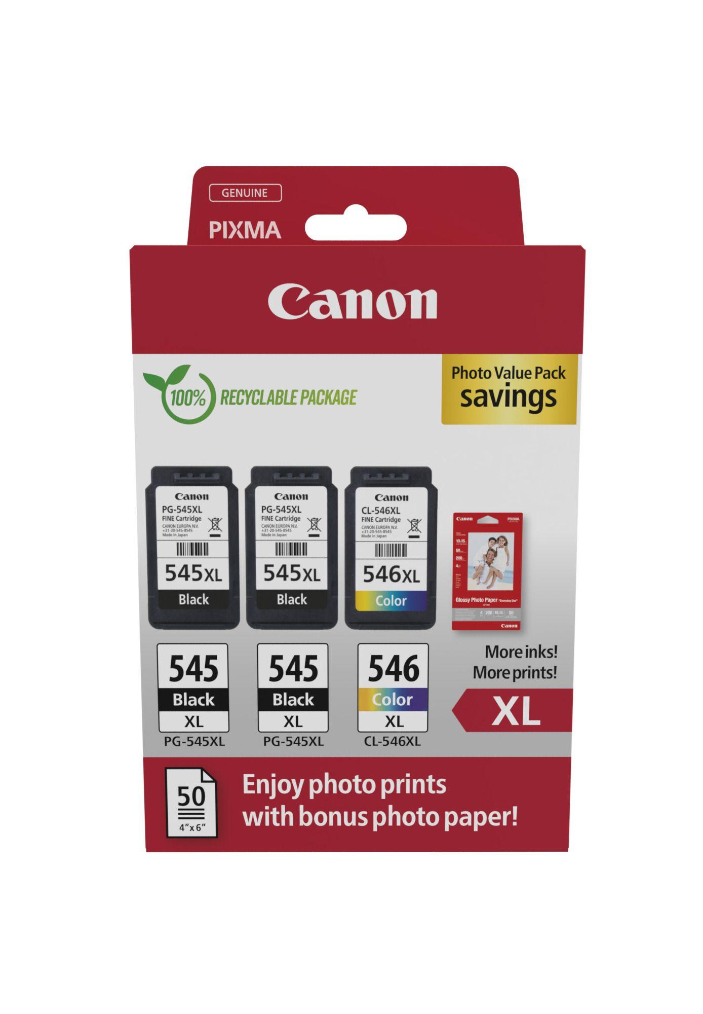 Pack de Tinteiros CANON 8286B015 (Até 800 páginas A4)