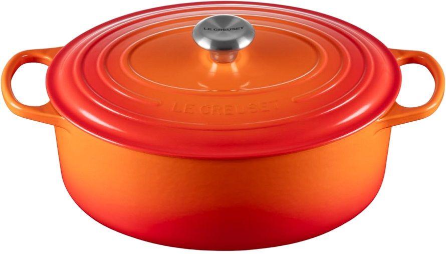 Tacho Cocotte Oval LE CREUSET Signature 31 cm (Ferro fundido esmaltado - Vulcânico)