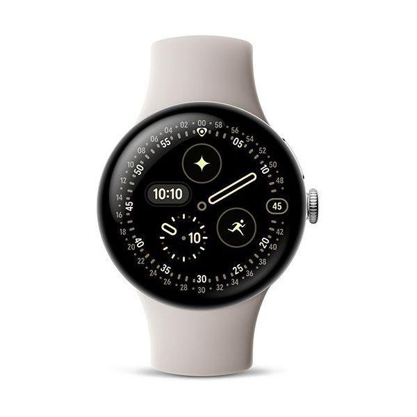 Smartwatch GOOGLE Pixel Watch 4 (Redondo - AMOLED - IP68 - Prateado/Porcelana) — miniatura 2