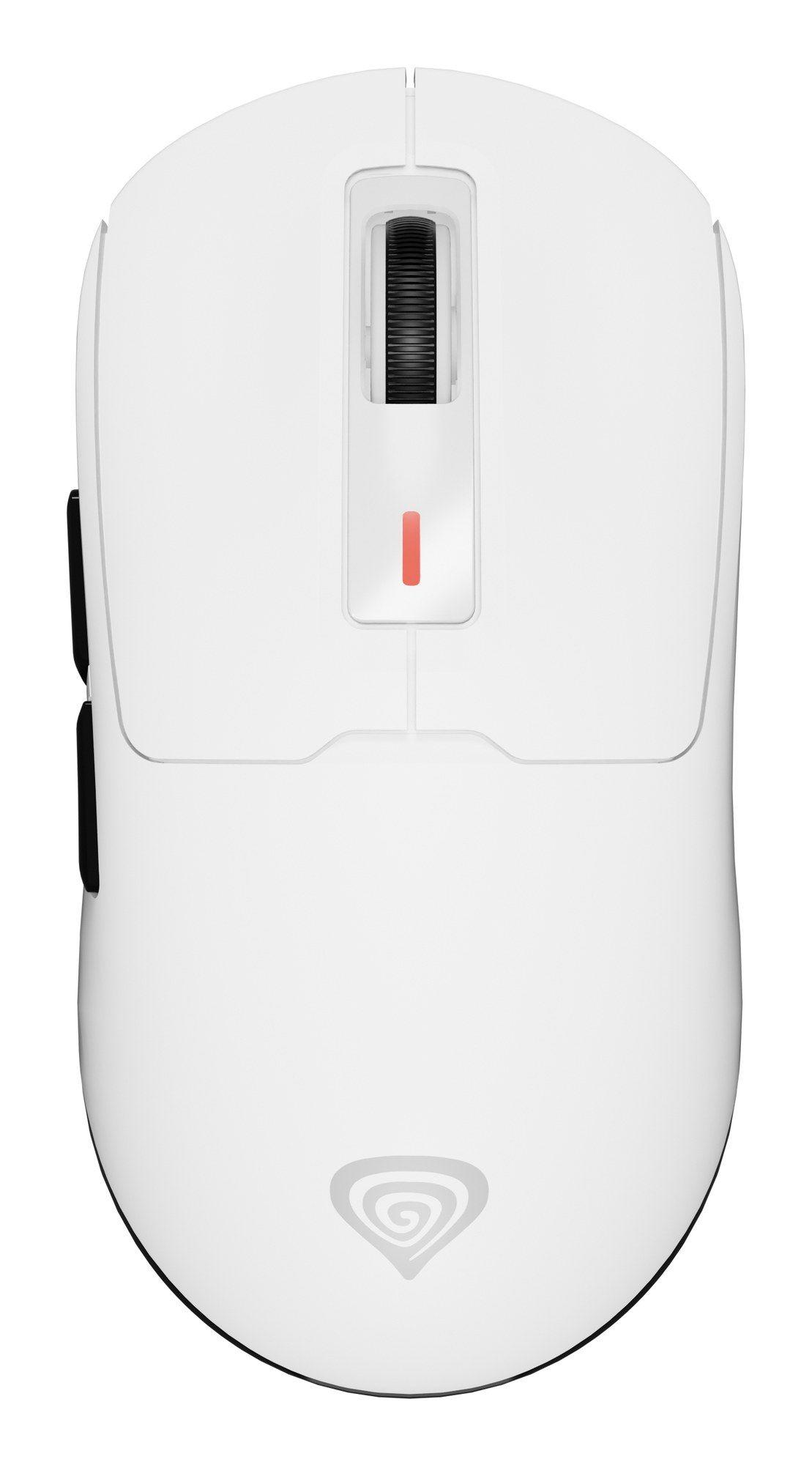 Rato GENESIS Zircon 660 (Mão direita - 12000 DPI - Ótico - Branco) — miniatura 2