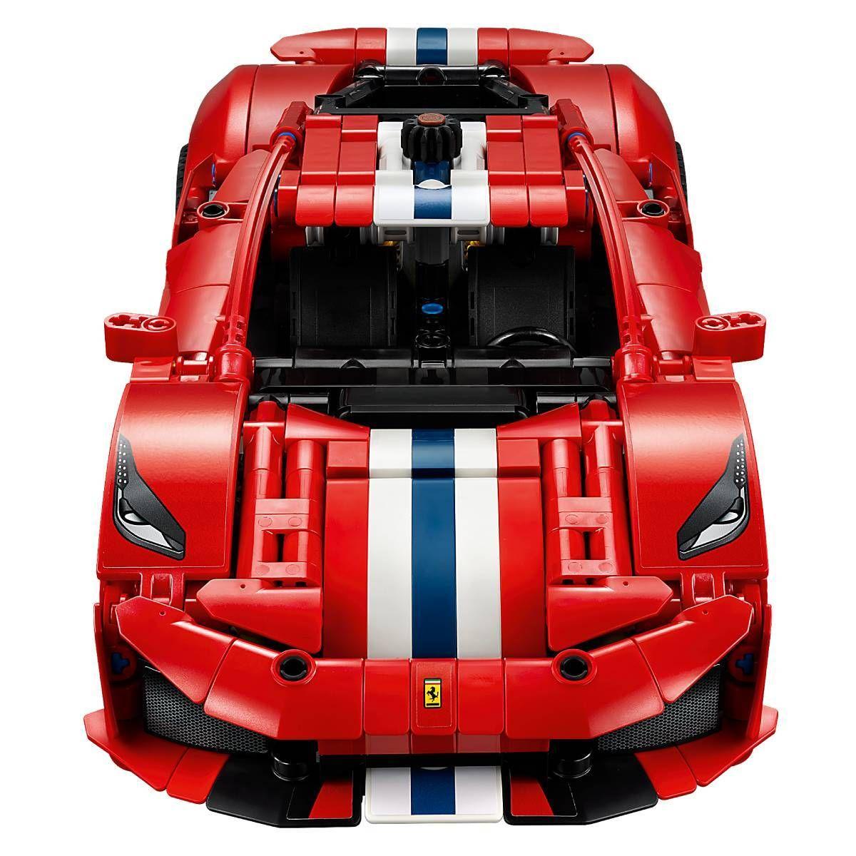 LEGO 42235 Technic Carro Ferrari 488 Pista (9+ anos - 882 peças) — miniatura 5
