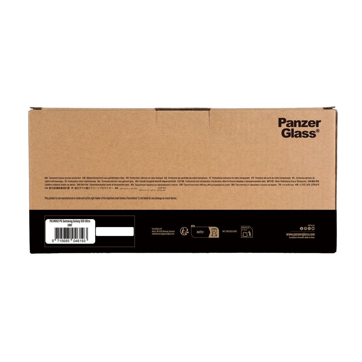 Película de Proteção de Ecrã PANZERGLASS Samsung Galaxy S26 Ultra (Transparente), miniatura 3