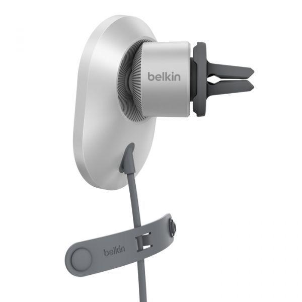 Carregador Magnético de Carro BELKIN WIC008BTGR-V2 (Prateado e Branco), miniatura 3