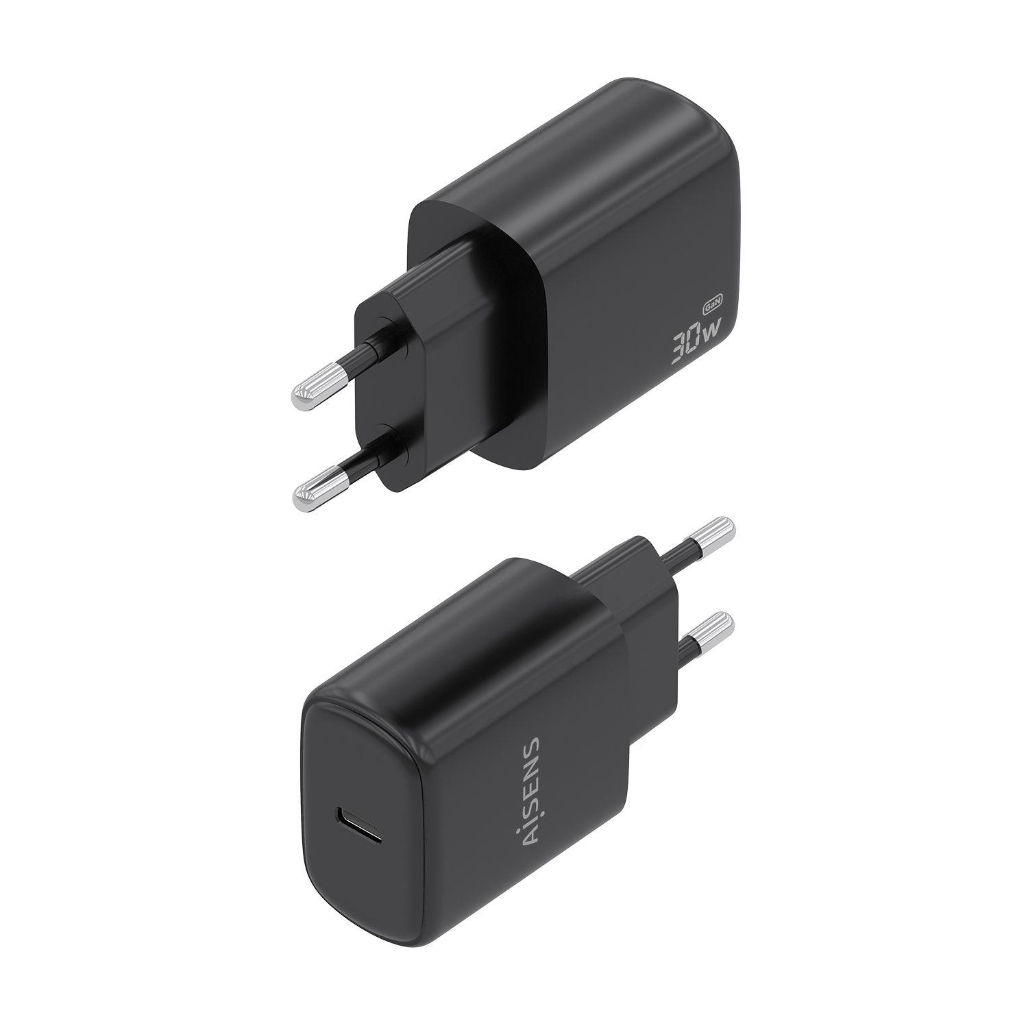Carregador de Parede AISENS A110-0976 (30 W - Preto), miniatura 3